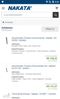 Peça Nakata android App screenshot 1