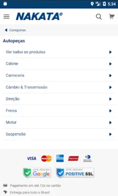 Peça Nakata android App screenshot 2